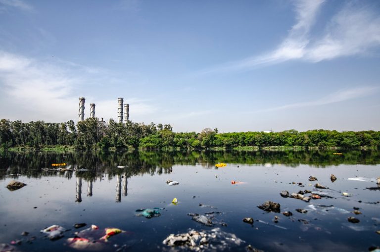 heavily polluted waste water